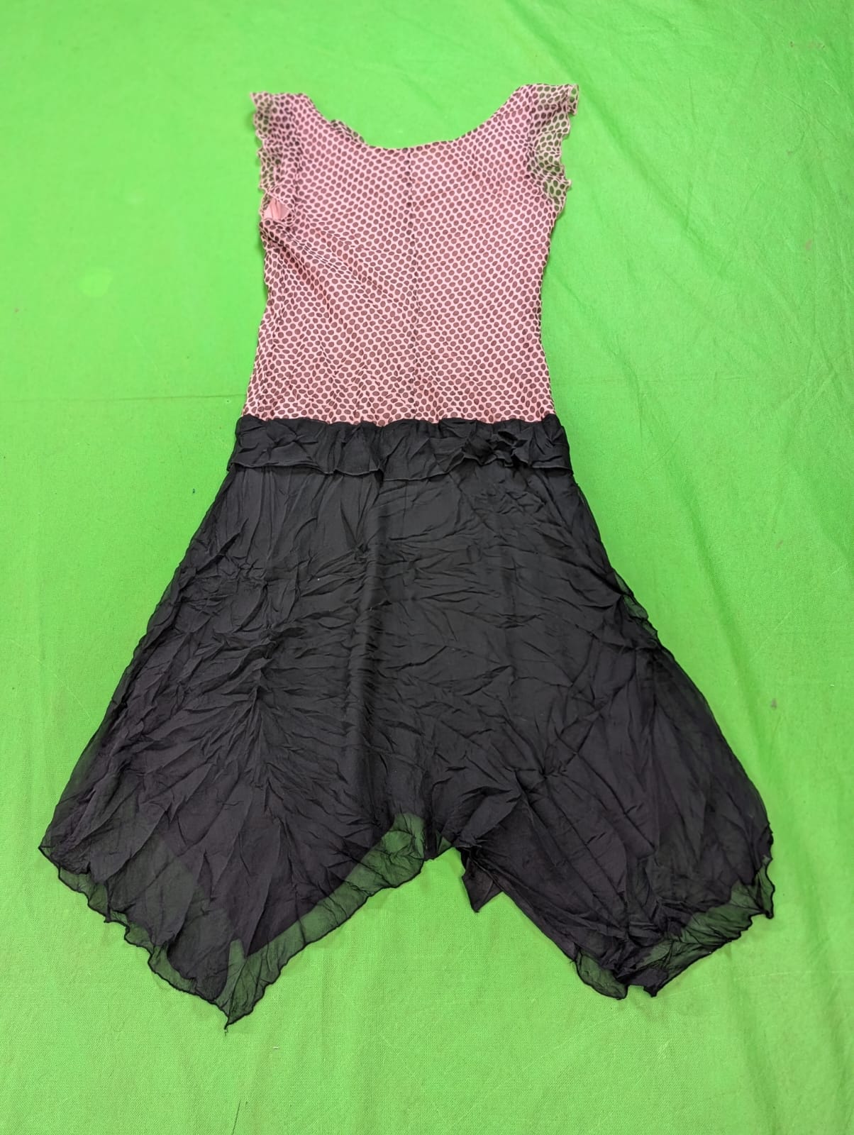 COWL NECK DRESS 100% Y2K